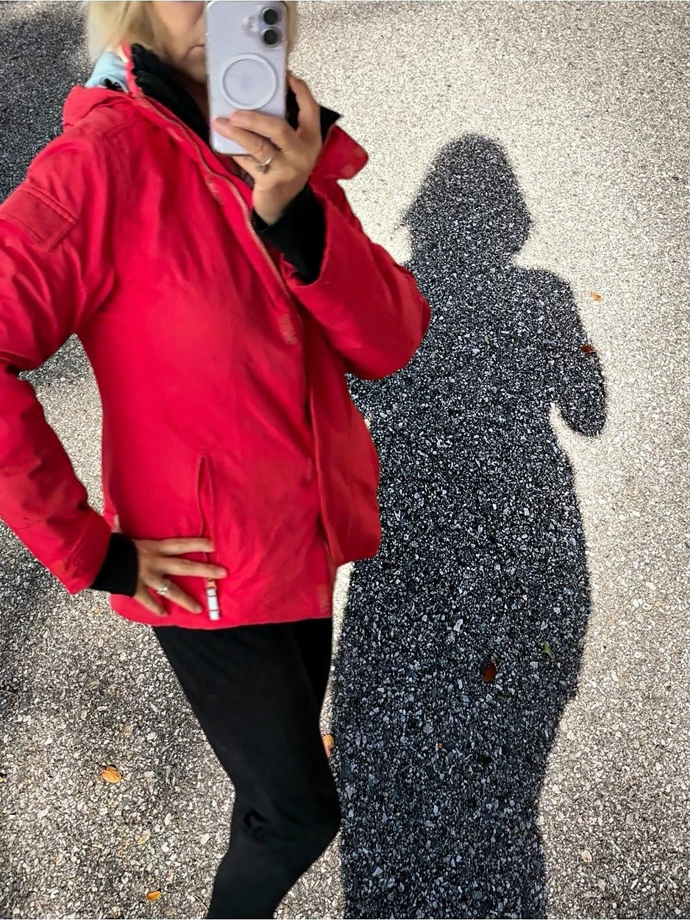Obermeyer Women's Red Puffer Jacket Size 10 Like New